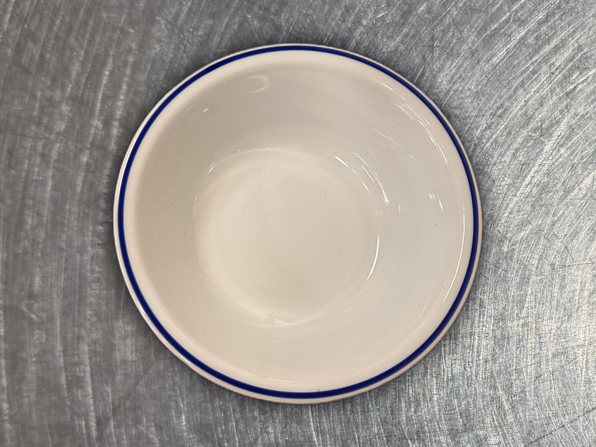 Apilco Round Blue Bowl: 99 ppm lead by XRF