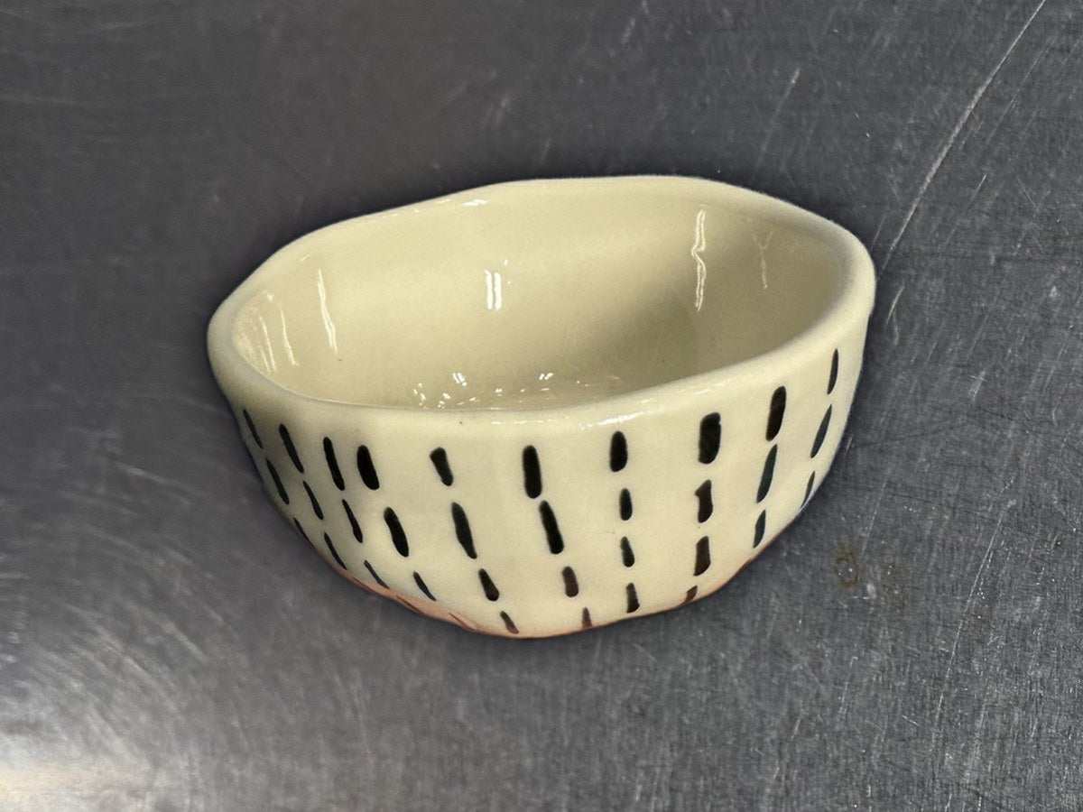At Home Black Boho Chic Small Bowl: 107 ppm lead by XRF