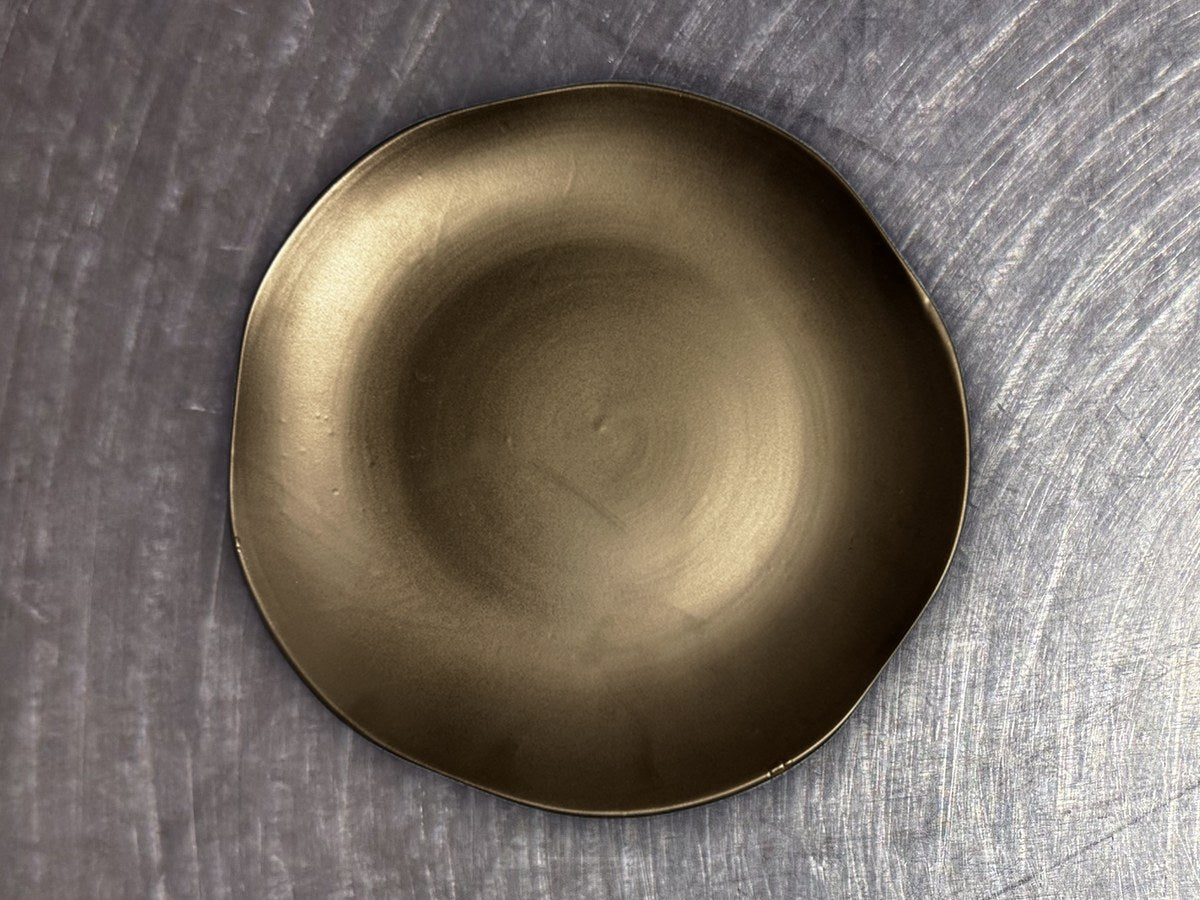At Home Matte Black Dinner Dish: 41 ppm lead by XRF