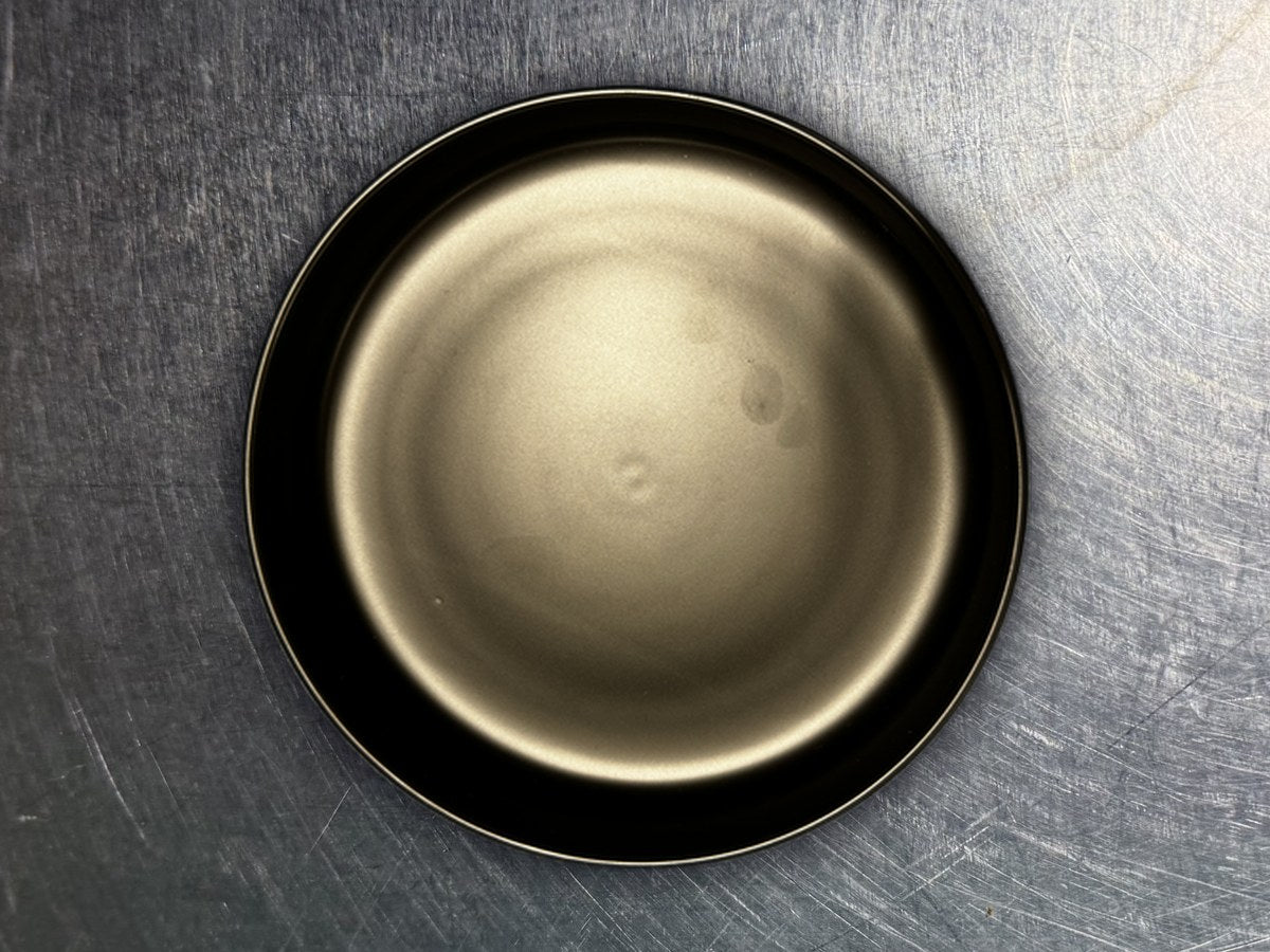 At Home Round Ceramic Black Bowl: 42 ppm lead by XRF
