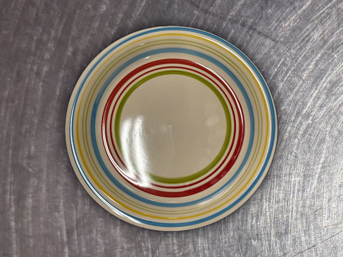 At Home Seaside Bright Stripe Large Dish: 46 ppm lead by XRF