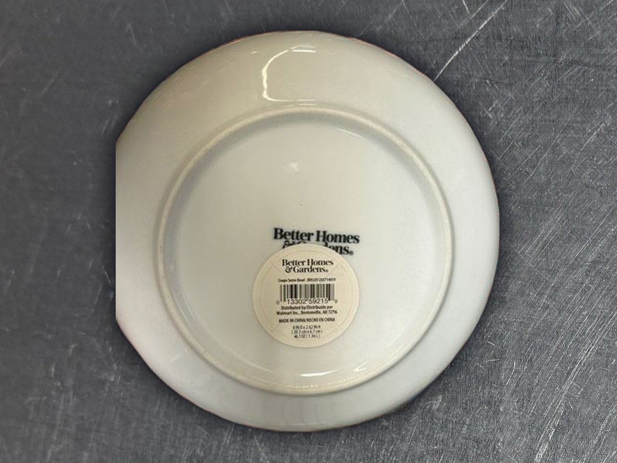 Better homes white bowl