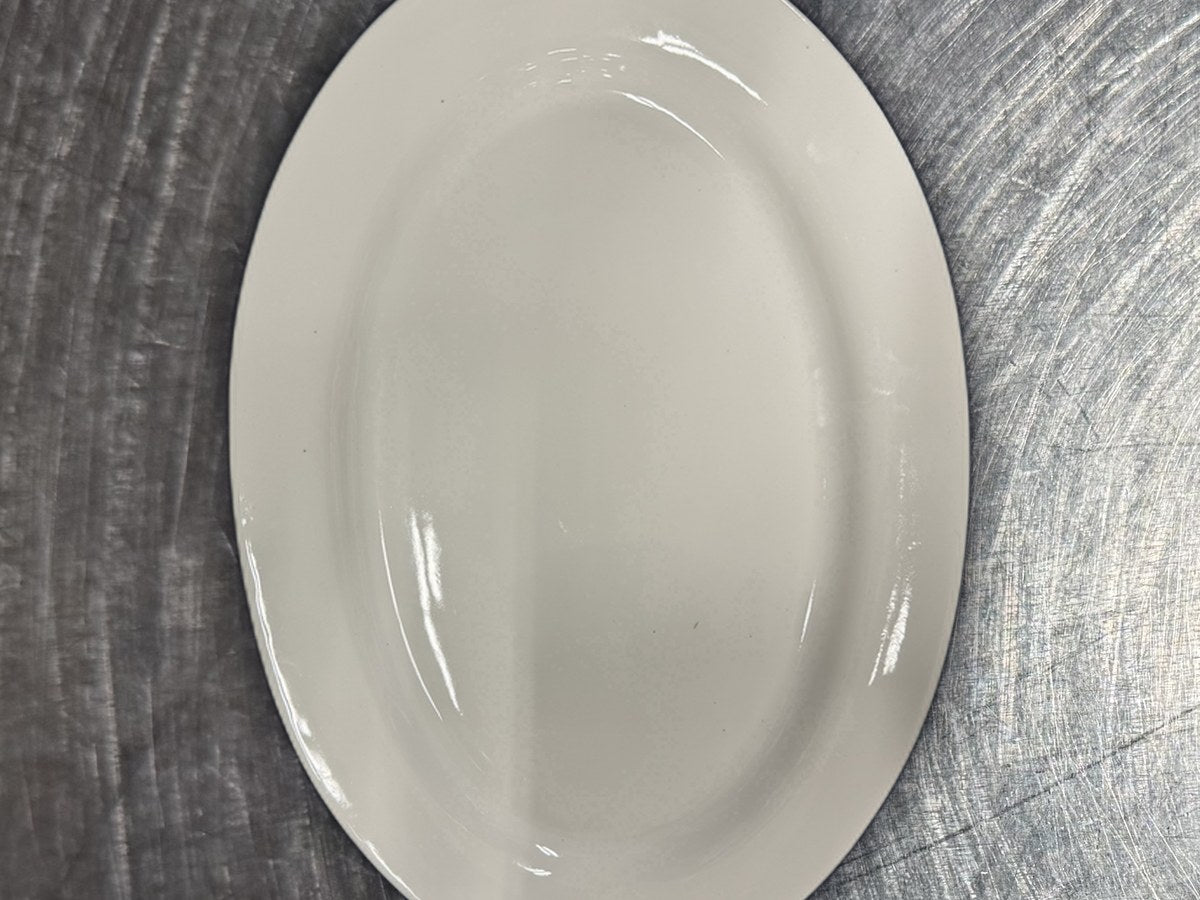 Bistro White Oval Serving Dish: 53 ppm lead by XRF