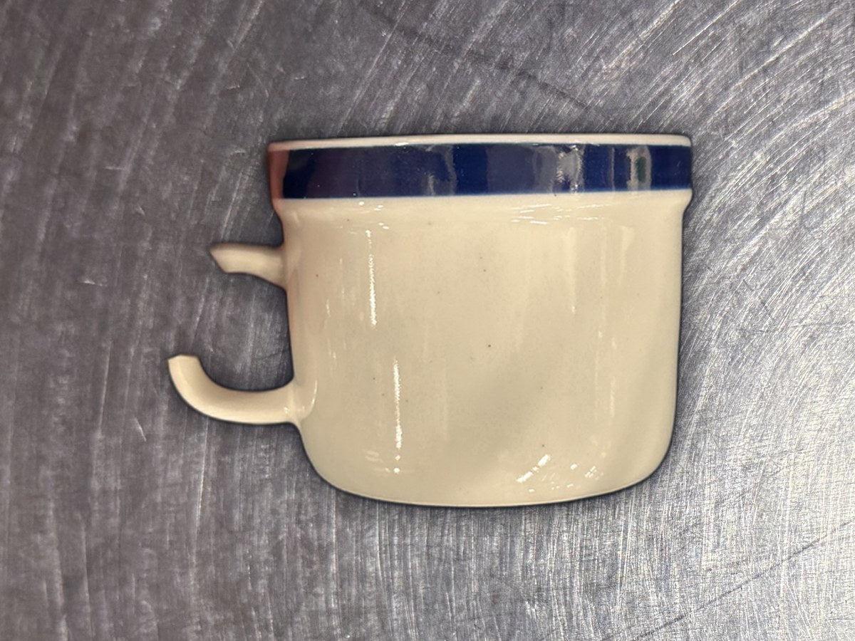 Blue Monterrey Stoneware 6 ounce Tea Cup