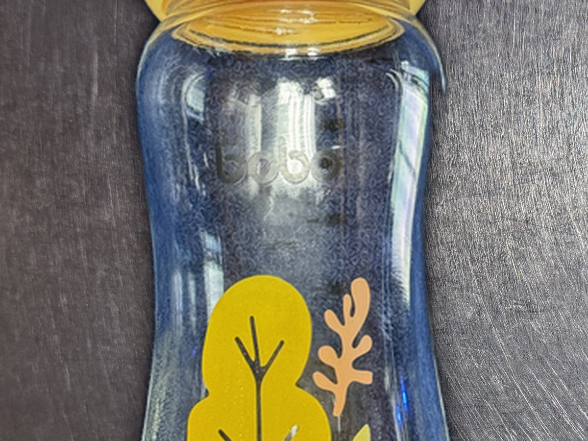 Bobo Yellow Neck Mushroom Baby Feeding Bottle: 7,989 ppm lead by XRF