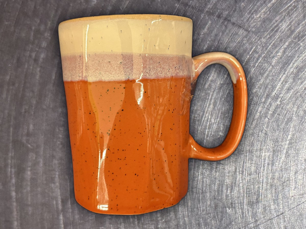 Boston Warehouse Orange Coffee Mug: 45 ppm lead by XRF