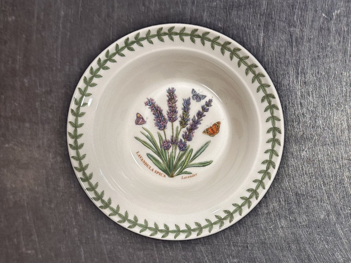 Botanic garden portmeirion garden lavender rim bowl