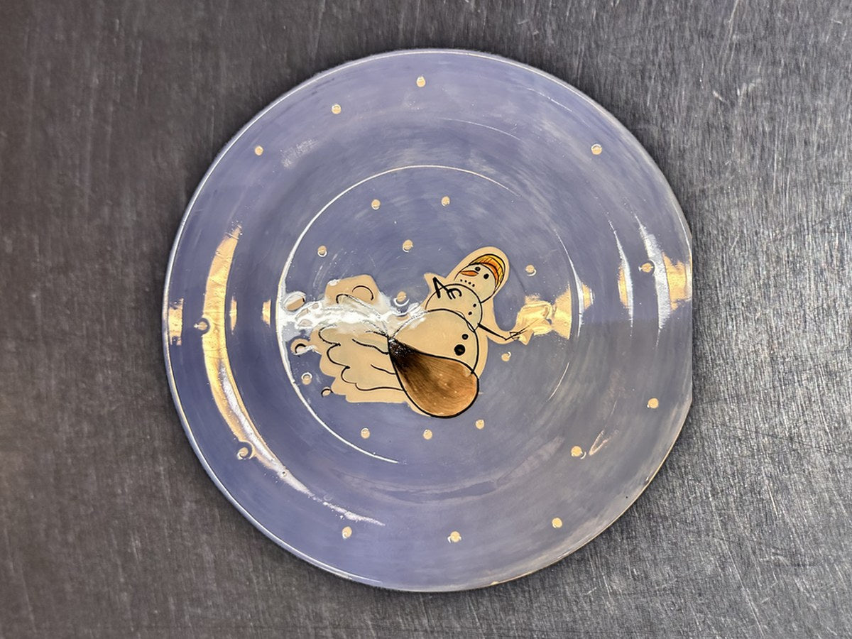 Brushes Snowman Saucer: 2,650 ppm lead by XRF