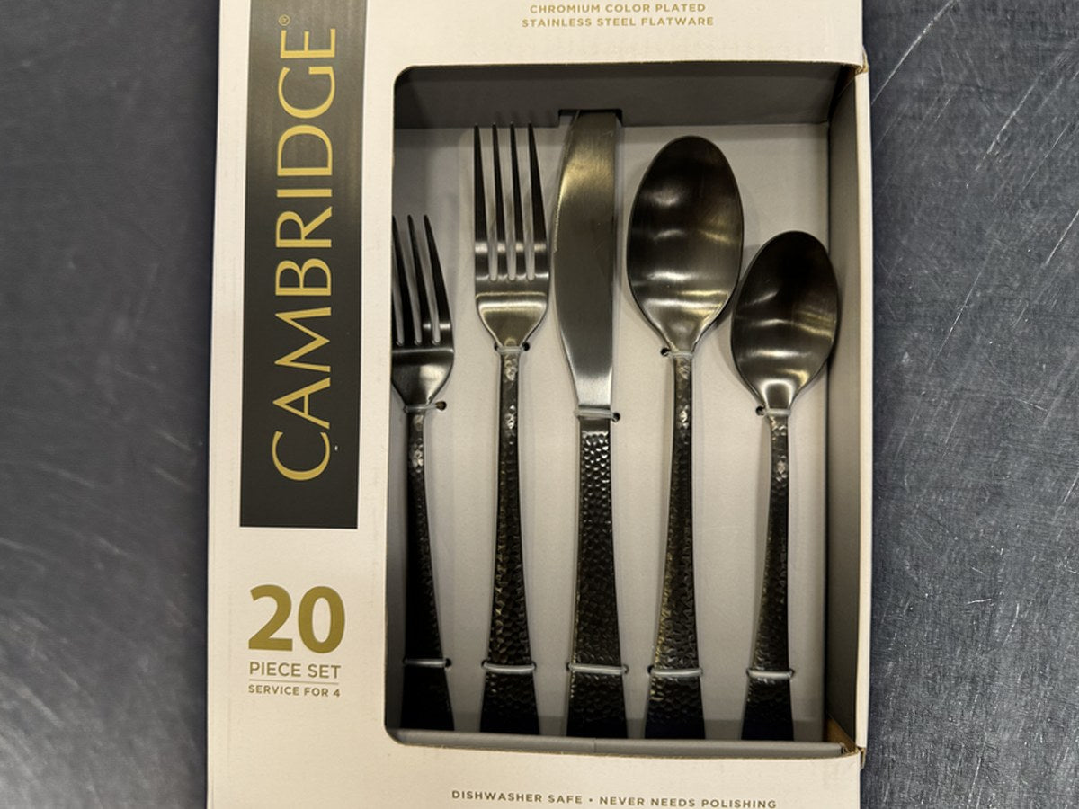 Cambridge Chromium Stainless Steel Flatware: no lead detected by XRF