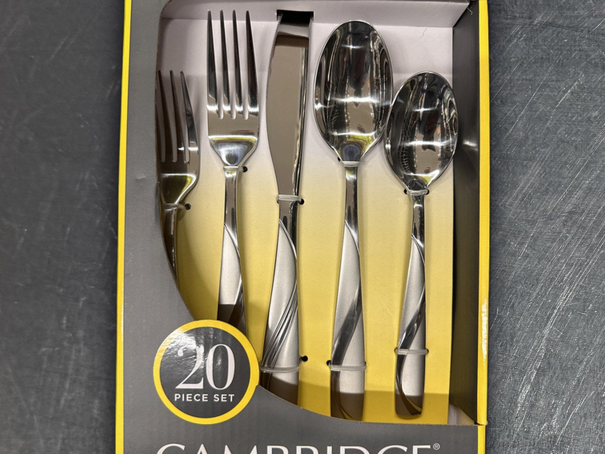 Cambridge Stainless Steel Mercado Flatware: no lead detected by XRF