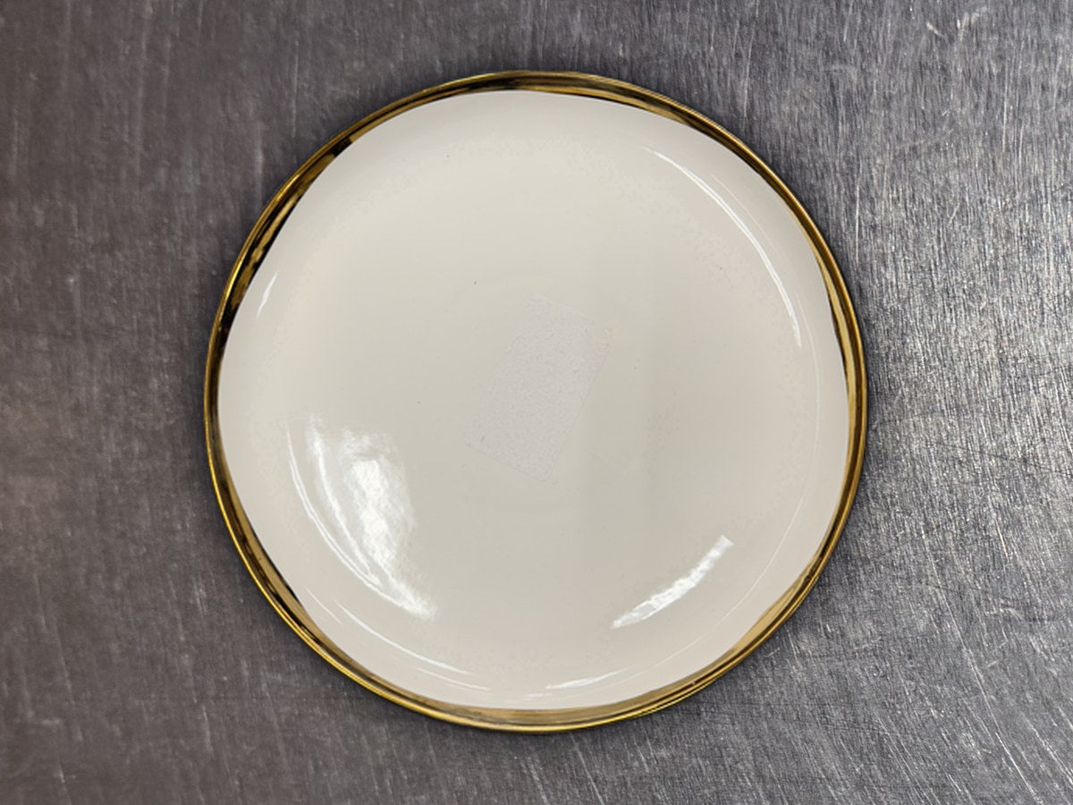 Canvas Home Gold Band Saucer Dish: 190 ppm lead by XRF