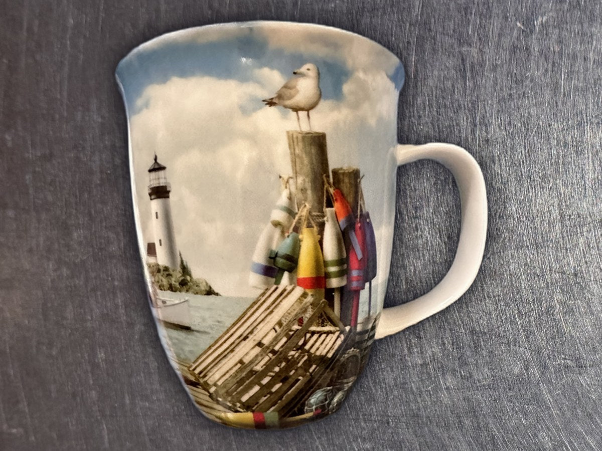 Cape Shore Light House Ocean Mug: 63 ppm lead by XRF