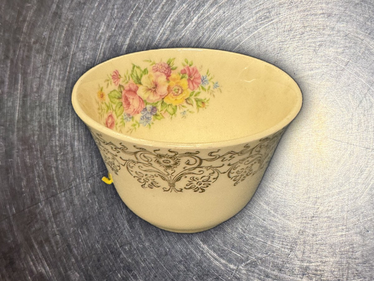 Ceramic Floral Small Bowl: 80,153 ppm lead by XRF