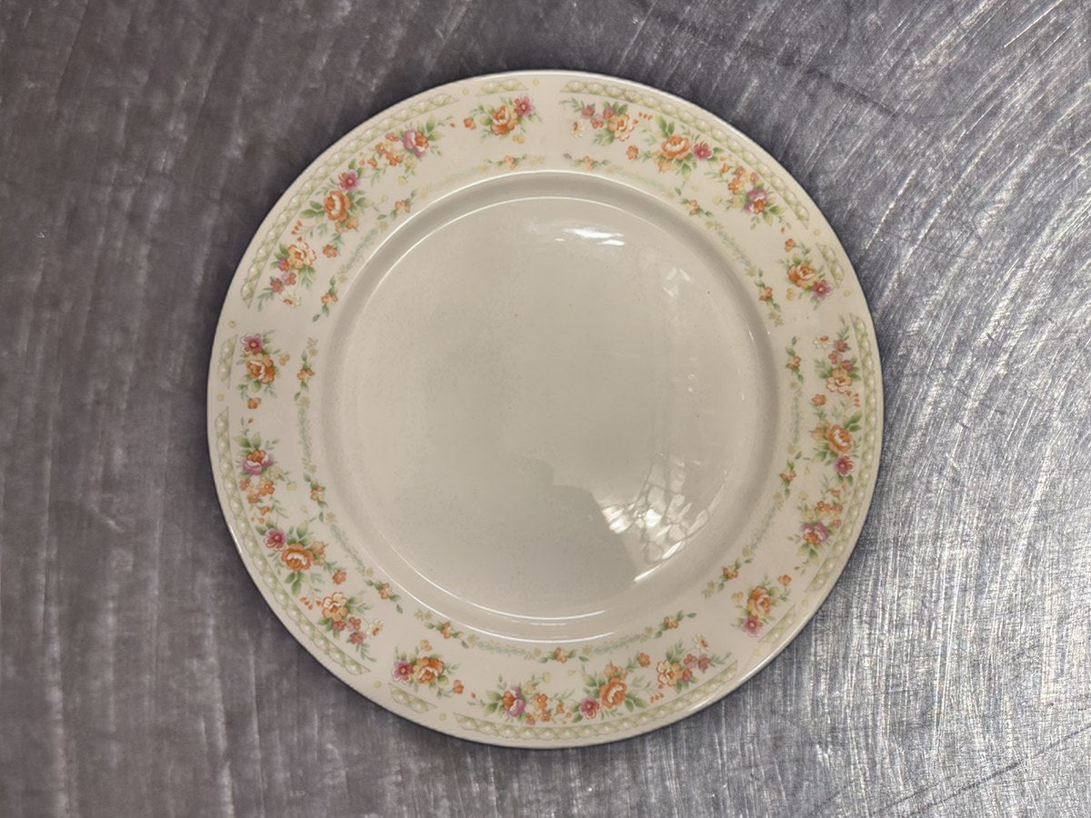 Ceramic Large Round Floral Dish: 143 ppm lead by XRF