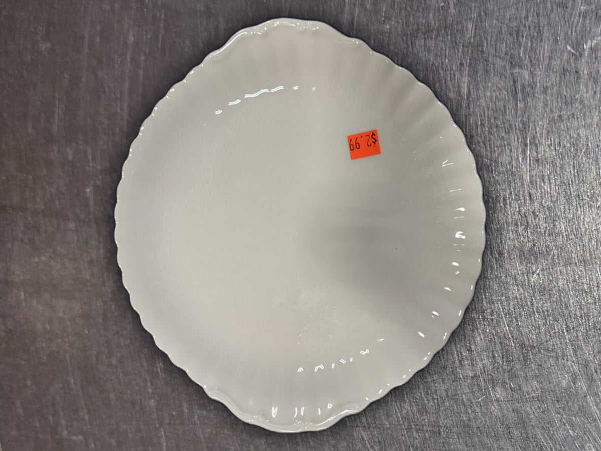 Ceramic Oblong White Dish: 85,902 ppm lead by XRF
