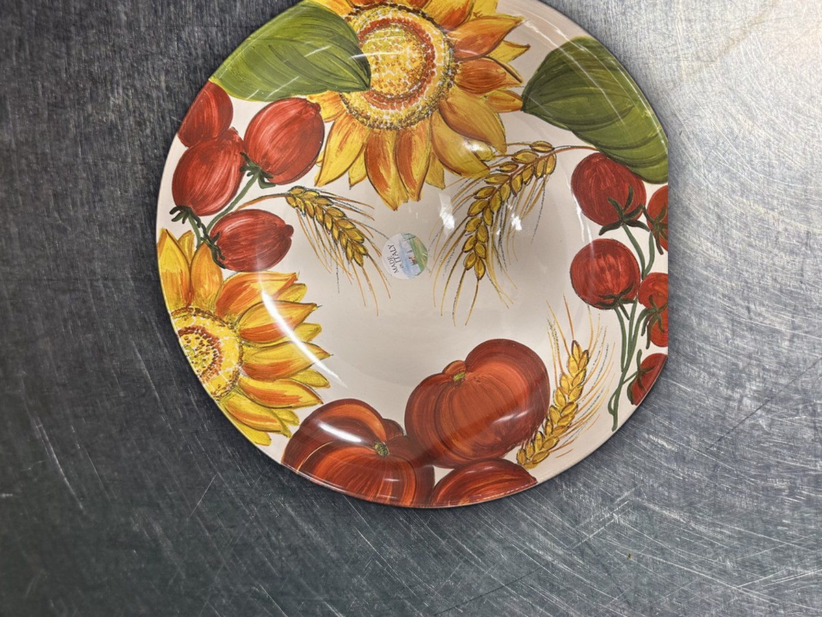 Ceramiche NOI Sunflower Dish: 19,360 ppm lead by XRF