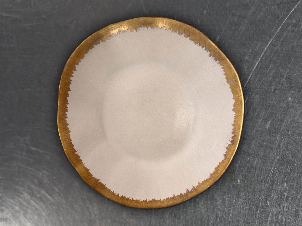 Ceramirupe Opal Gold Brush Large Bowl: 703 ppm lead by XRF