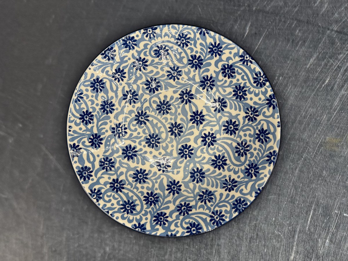 Certified International Blue Floral Bowl: 66 ppm lead by XRF