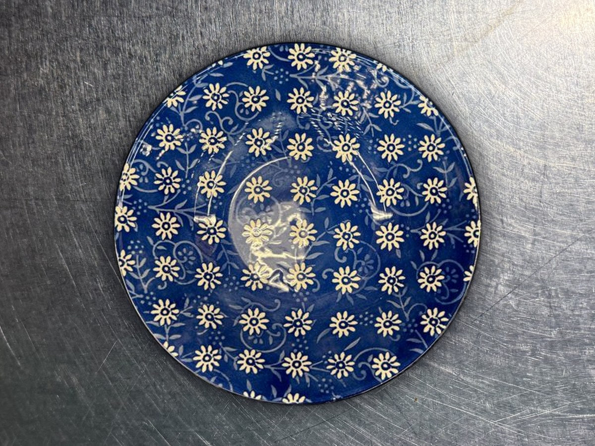 Certified International Floral Blue Bowl: 67 ppm lead by XRF