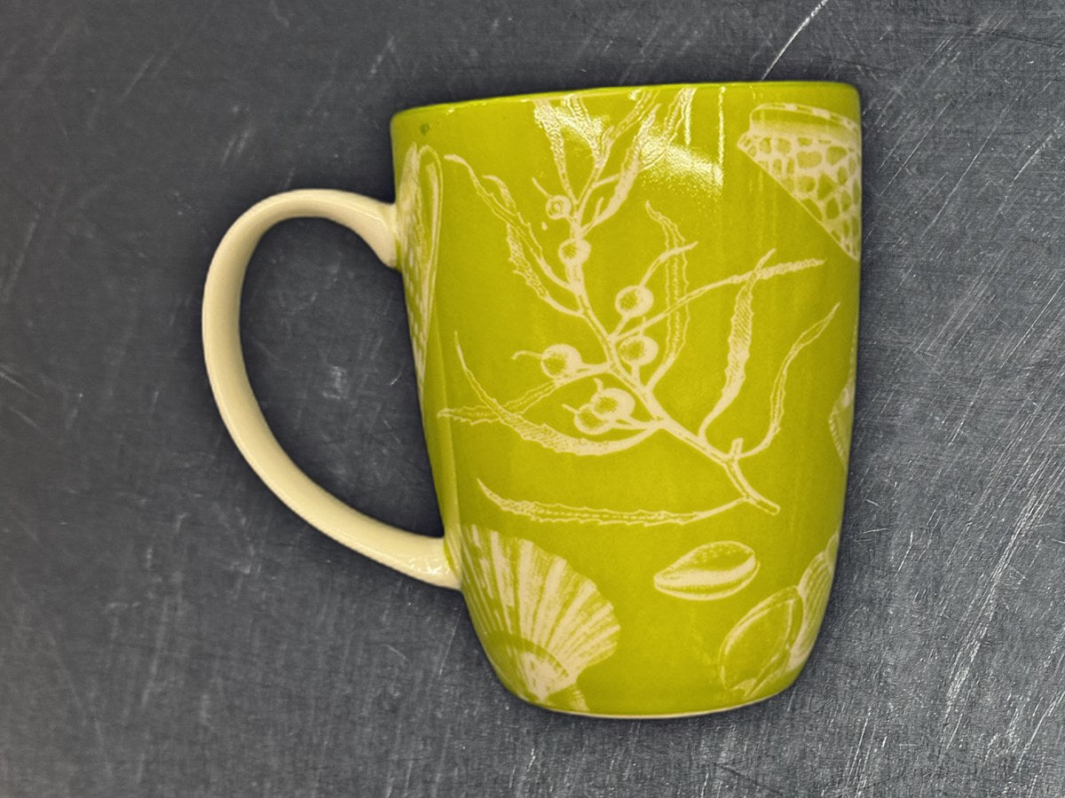 Certified International Light Green Sea Side Mug: 21,843 ppm lead by XRF