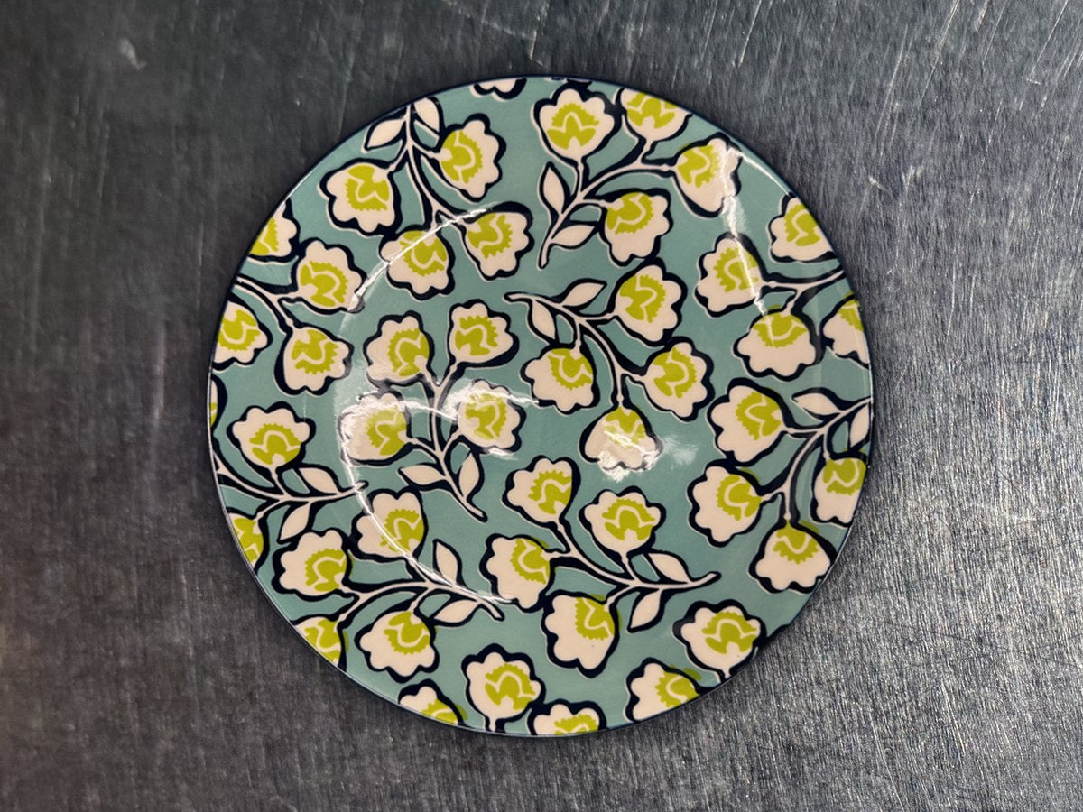 Certified International Multi Color Flower Dish: 64 ppm lead by XRF