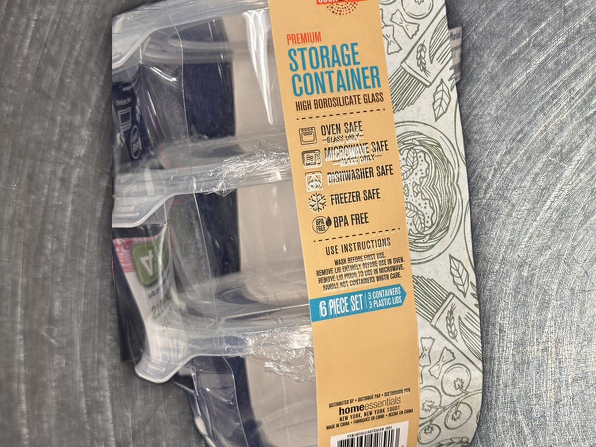 Cook Style Premium Storage Container: no lead detected by XRF