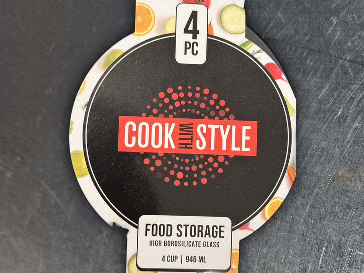 Cook with Style 4 Cup Food Storage: no lead detected by XRF