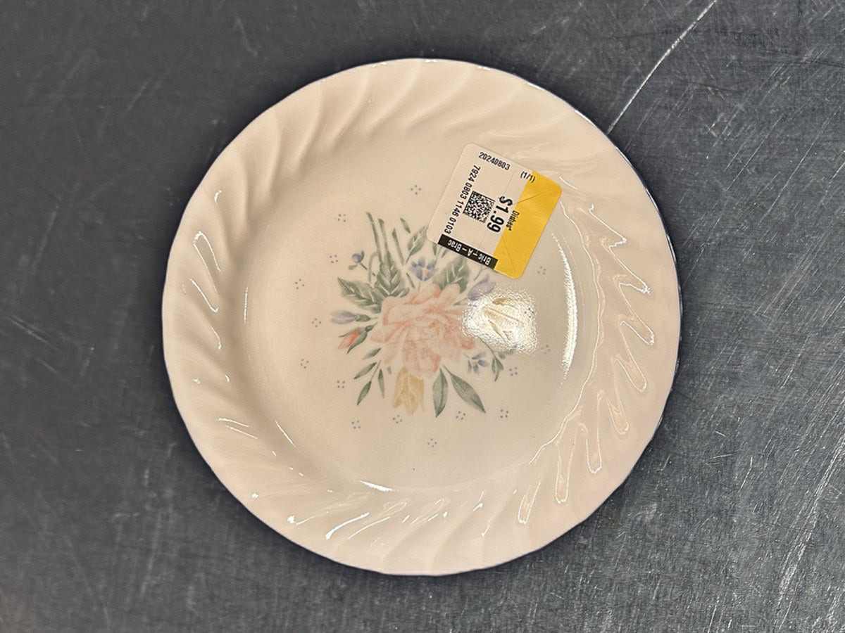 Corelle Flower Saucer: 204 ppm lead by XRF