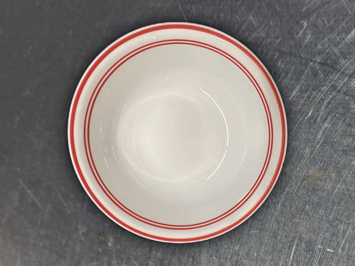 Corelle Red Stripe Bowl: 11 ppm lead by XRF