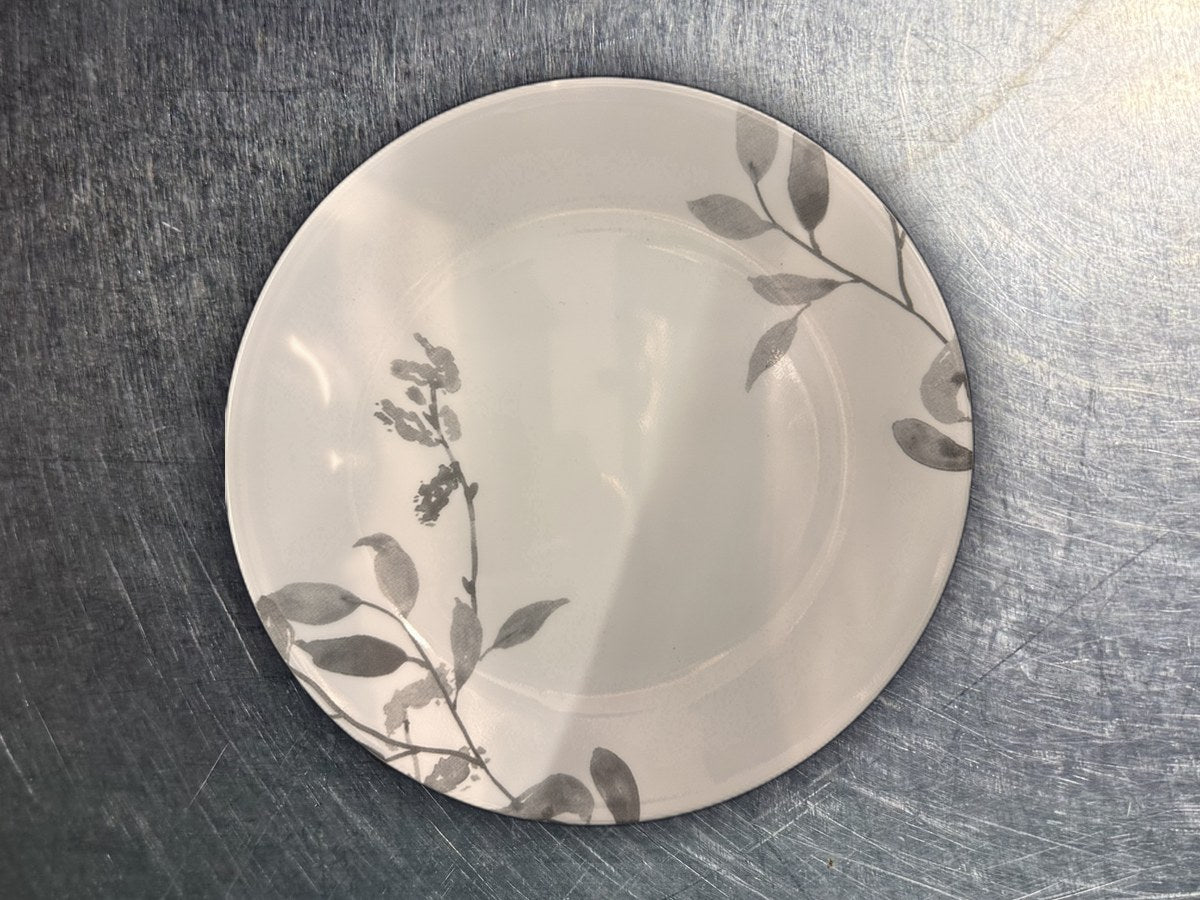 Corelle Vitrelle Misty Leaves Design Dish
