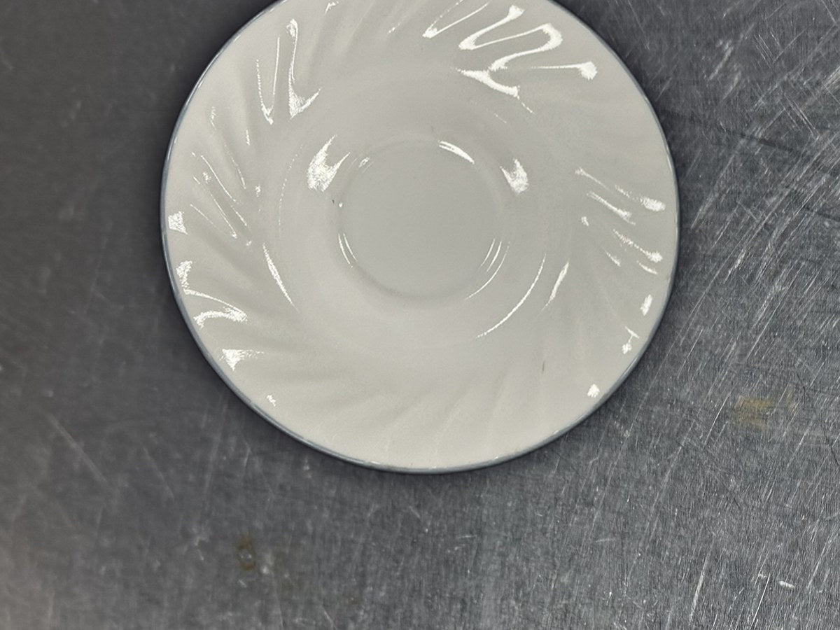 Corelle White Saucer: no lead detected by XRF