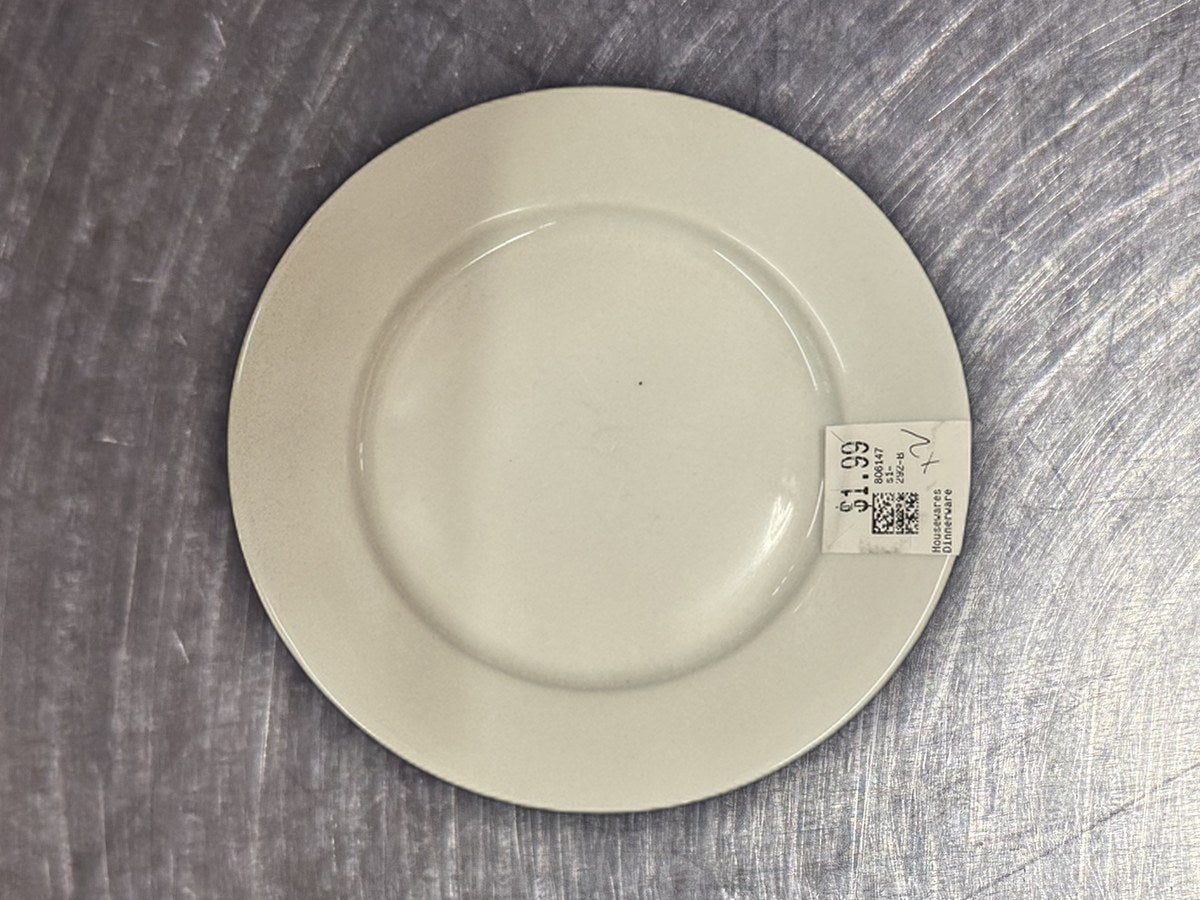 Crate & Barrel Round White Dish: 38 ppm lead by XRF