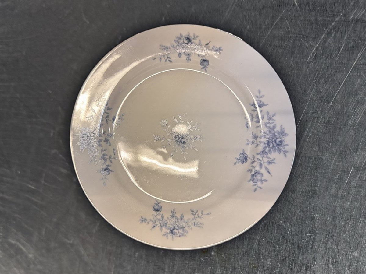 Crown Empire Floral Blue Dish: 4,102 ppm lead by XRF