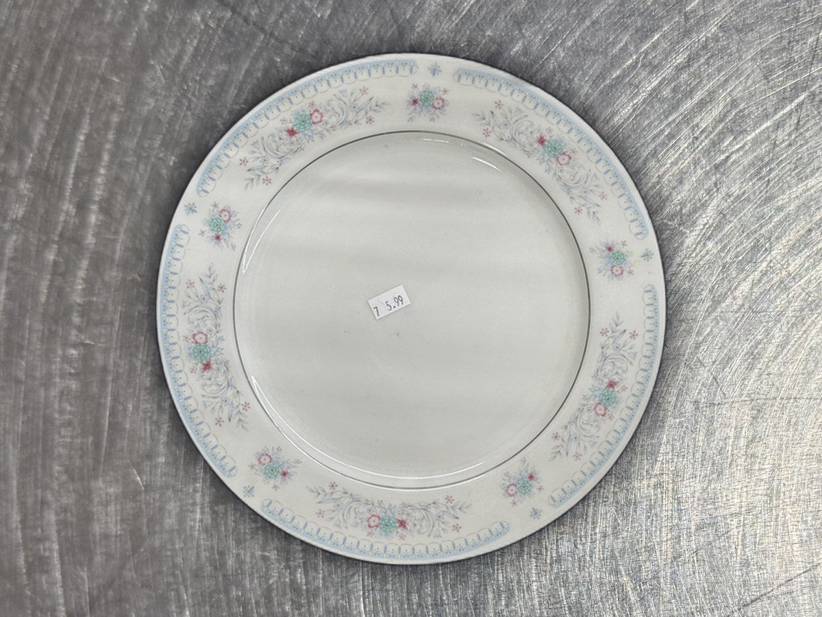 Crown Floral Round Dish: 60 ppm lead by XRF