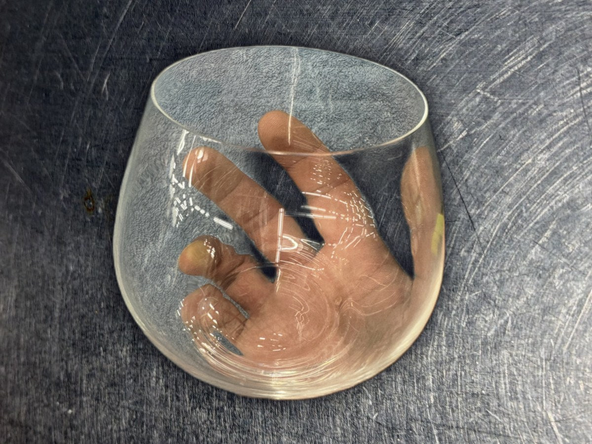 Crystalex Bohemia Amoroso Large Scotch Wine Glass: no lead detected by XRF