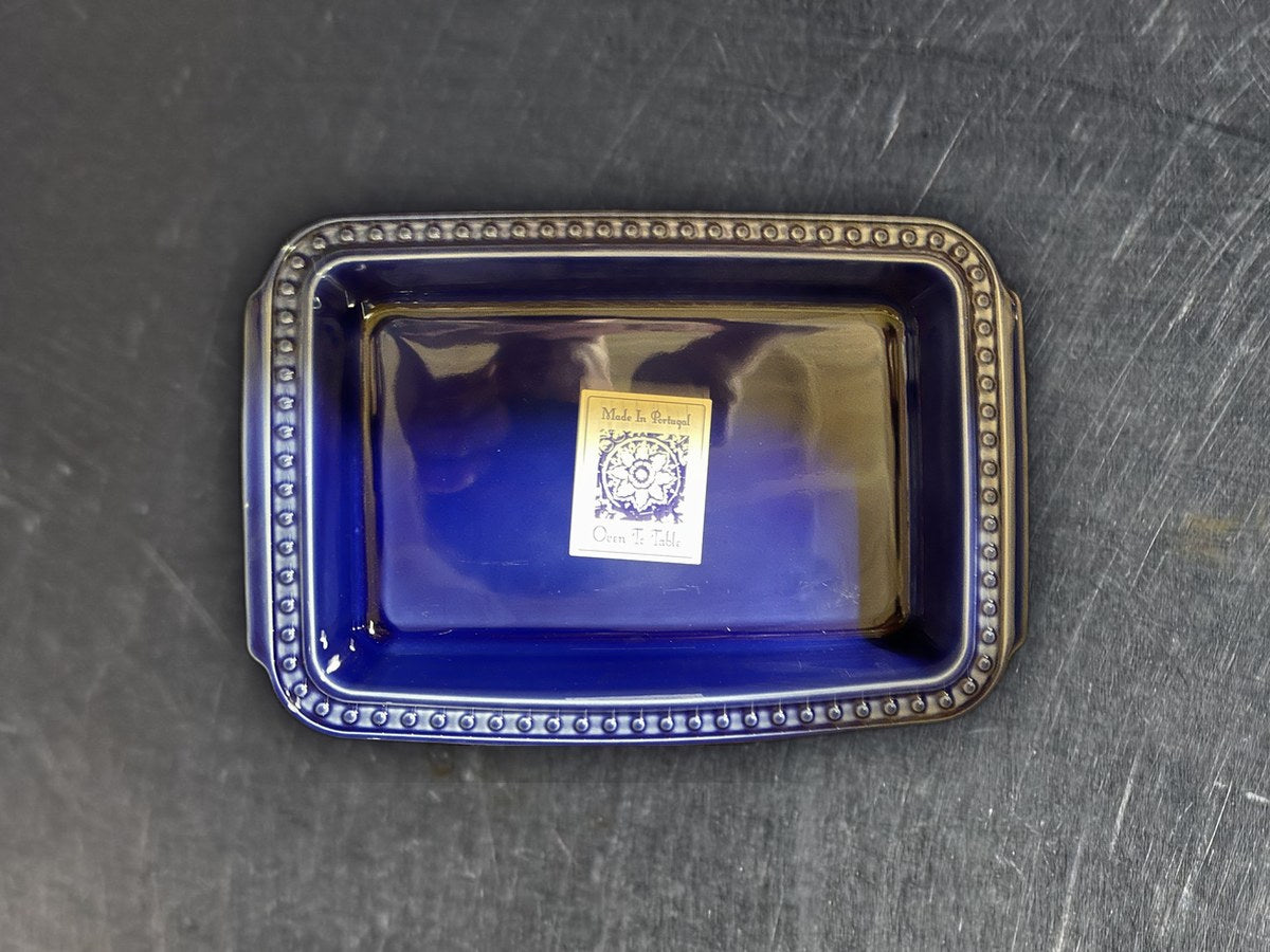 Delmar design by fapor rectangular blue bowl 2
