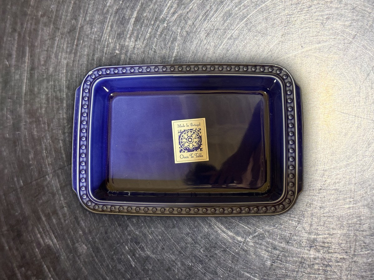 Delmar design by fapor rectangular blue bowl 3
