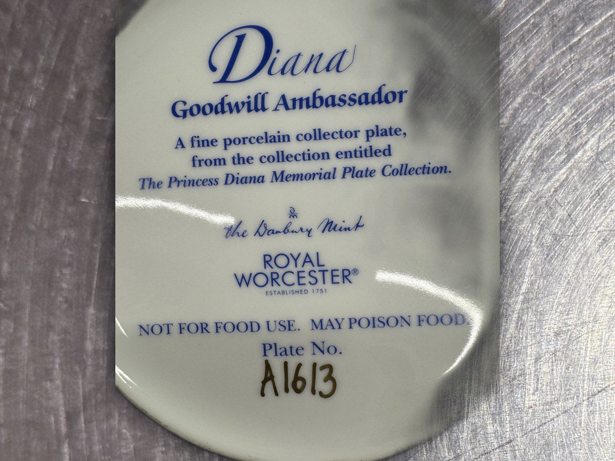 Diana Goodwill Ambassador Collection Dish: 25,060 ppm lead by XRF
