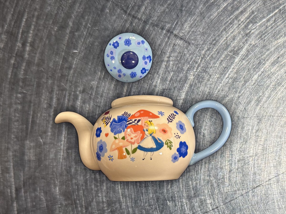 Disney Alice in Wonderland Tea Pot: 41 ppm lead by XRF