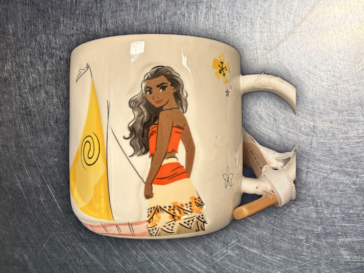 Disney Magenta Inc. Moana Coffee Mug: 4,264 ppm lead by XRF