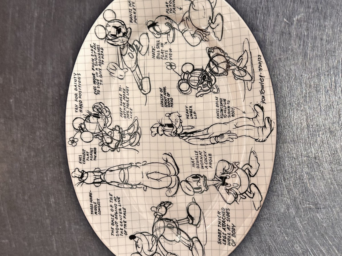 Disney Mickey Mouse Oval Dish: 5,672 ppm lead by XRF