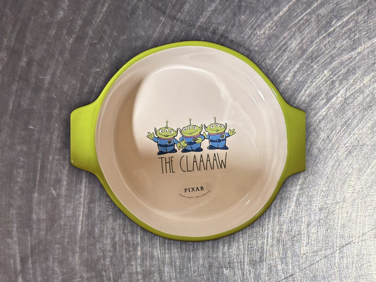 Disney pixar rae dunn toy story alien dish