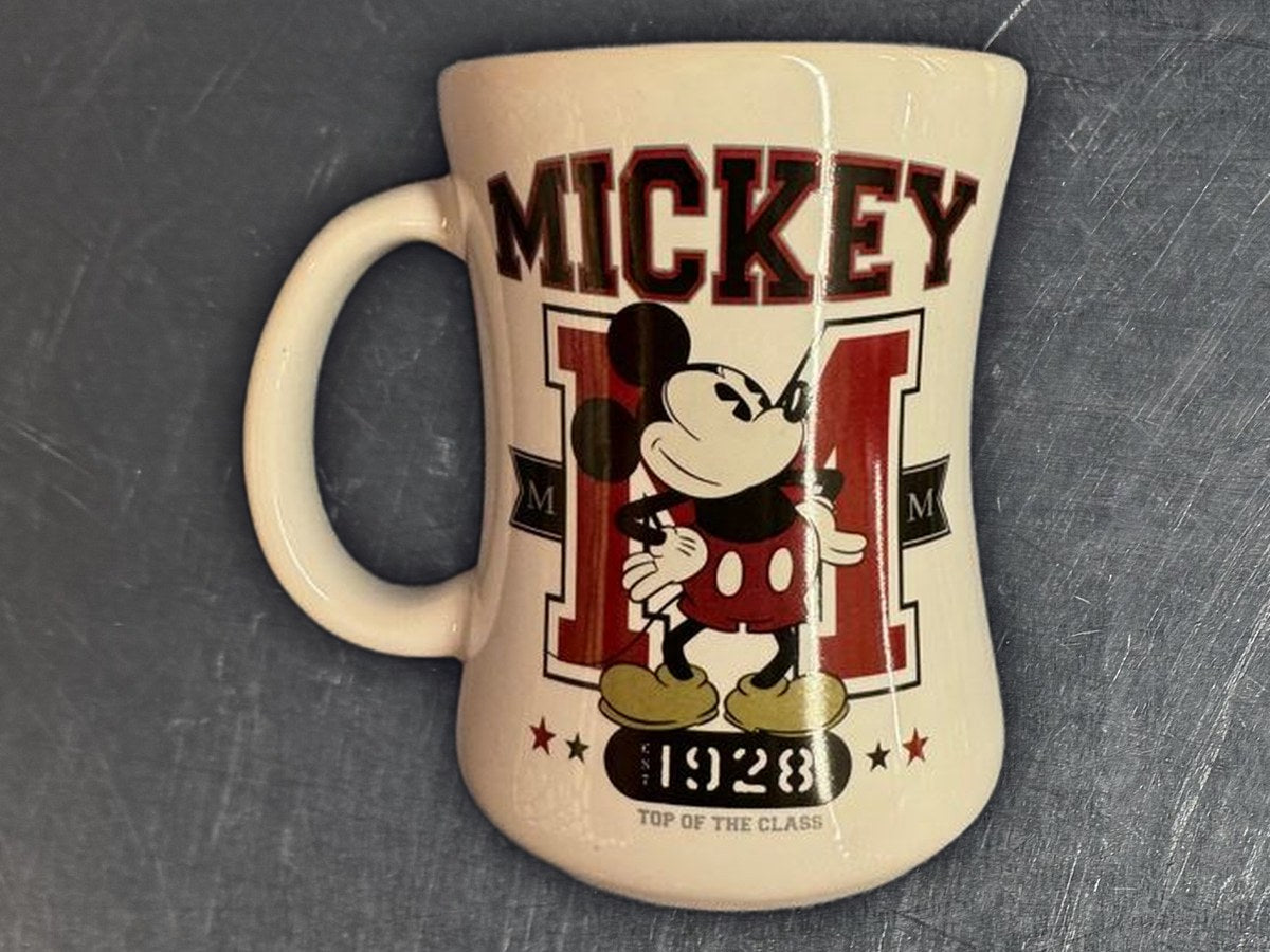 Disney Store Mickey Mouse 1928 Coffee Mug: 584 ppm lead by XRF