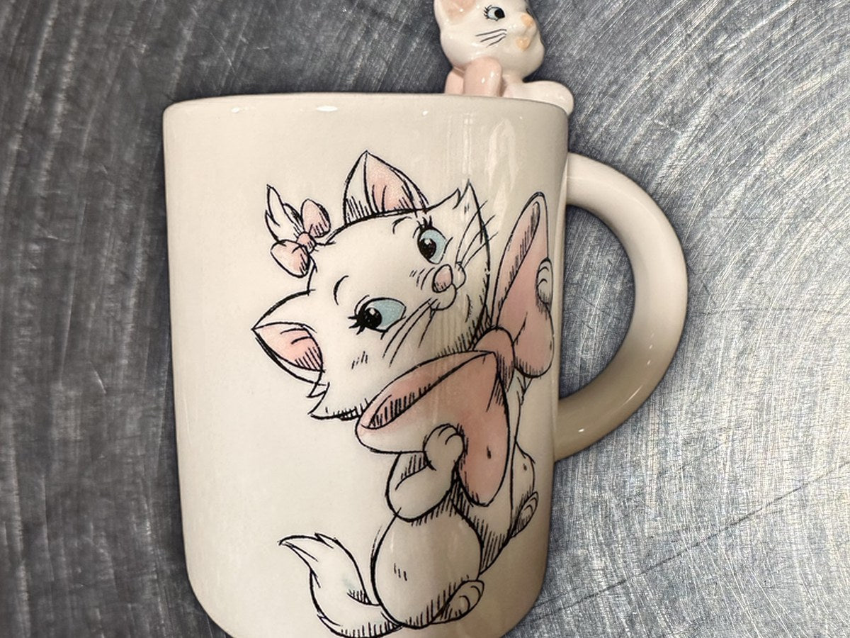 Disney the aristocats white mug