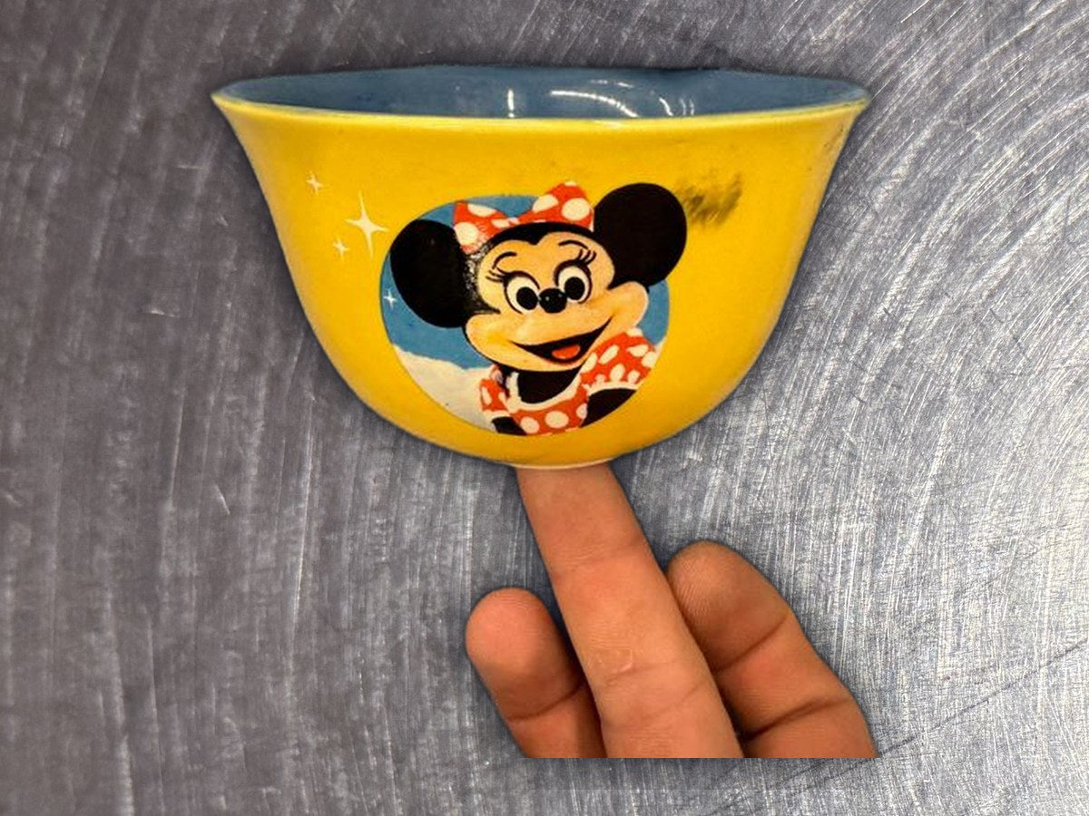 Disneyland Mickey Mouse Small Bowl: 669 ppm lead by XRF