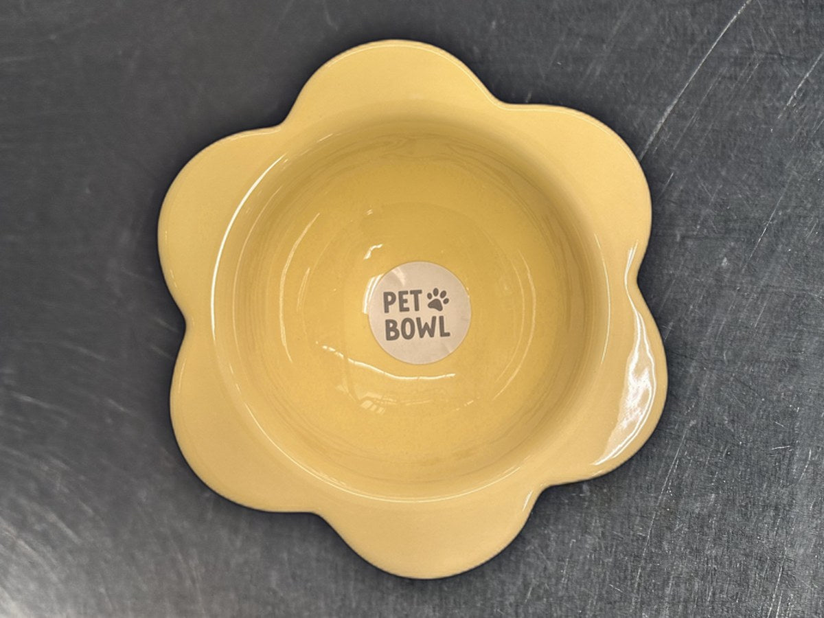Eccolo Ltd. Yellow Sunflower Pet Bowl: 100 ppm lead by XRF