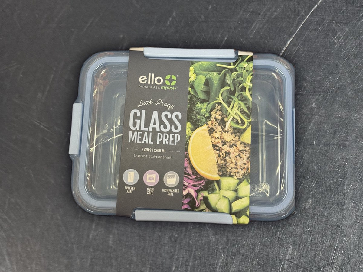 Ello glass 1200ml meal prep