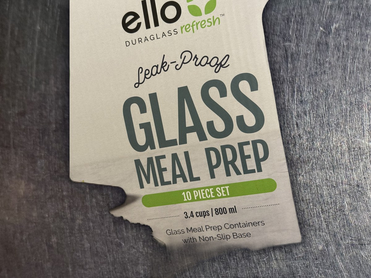 Ello glass 800ml meal prep