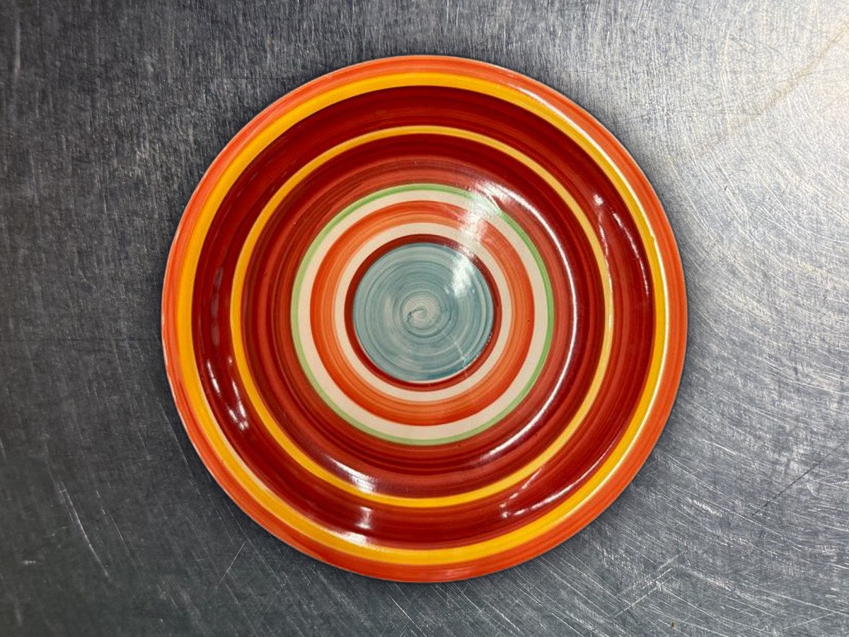 Everyday Gibson Swirl Bowl: 717 ppm lead by XRF