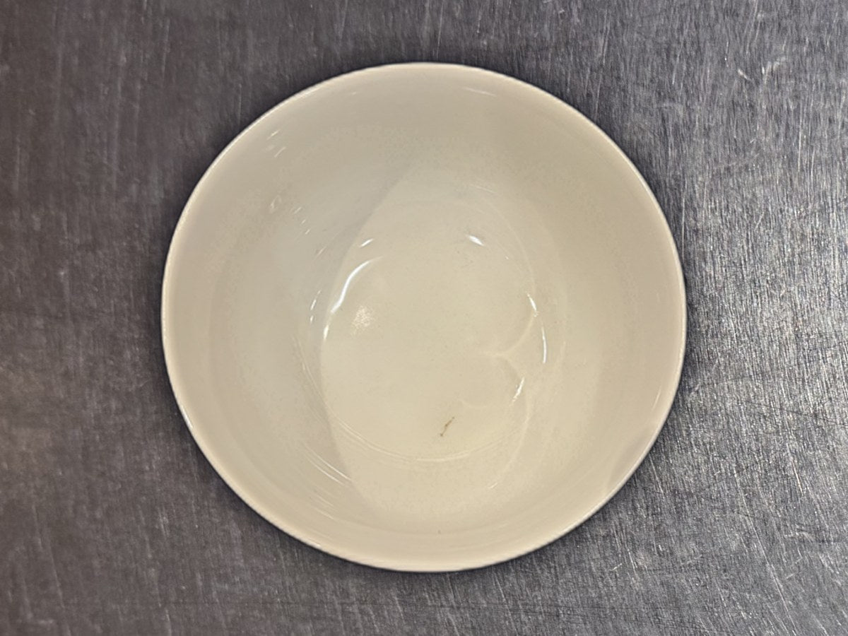 Everyday White Dotted Design Bowl: 21 ppm lead by XRF